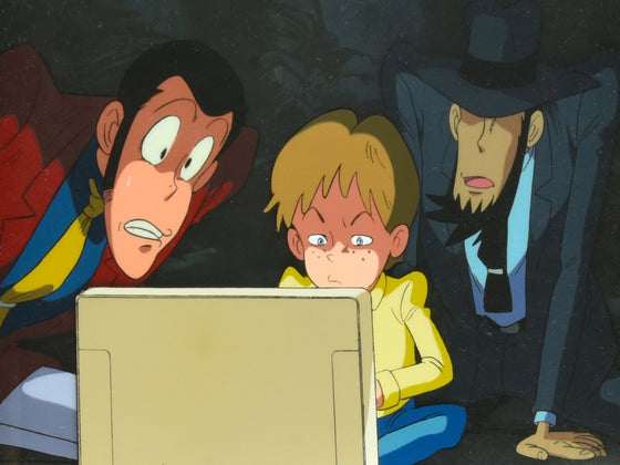 Lupin the Third - Lupin and Jigen with the kid - Key Master Setup w/ Concept