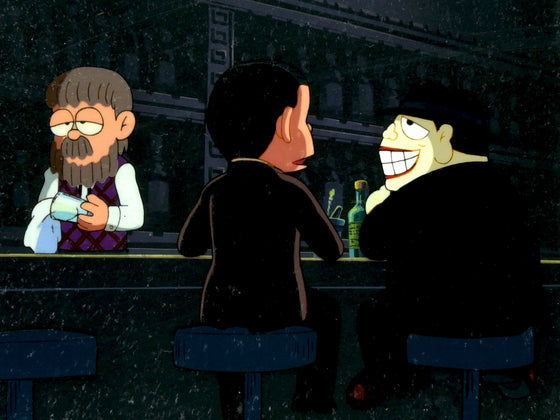 The Laughing Salesman - Moguro and Isobe at Demon's Nest - Key Master Setup