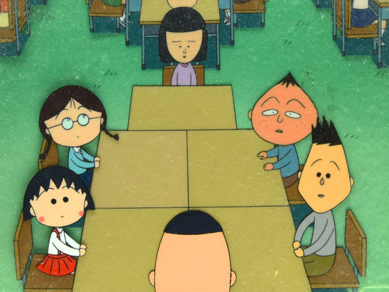 Chibi Maruko-chan - Group assignment during class - Key Master Setup