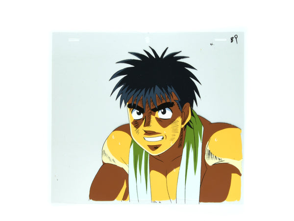 Hajime no Ippo - Clinching Ippo - 1-layer Production Cel w/ Douga