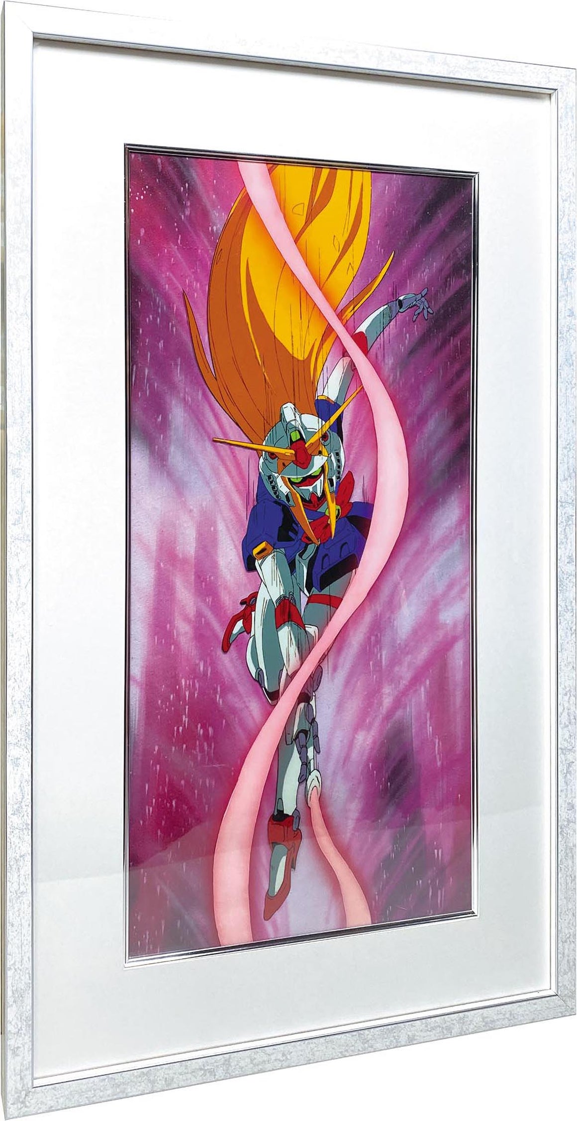 Mobile Fighter G Gundam - Nobel Gundam from Final Episode - Pan-size Key Master Setup w/ Studio Framing