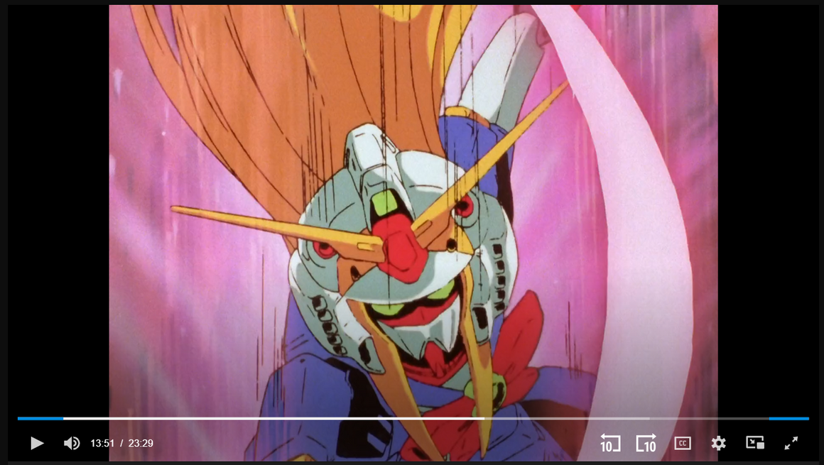 Mobile Fighter G Gundam - Nobel Gundam from Final Episode - Pan-size Key Master Setup w/ Studio Framing