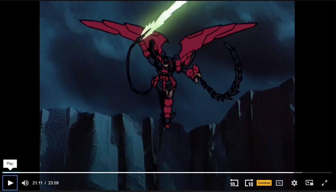 Mobile Suit Gundam Wing - Epyon about to annihilate Virgo's  - Pan-size Key Master Setup