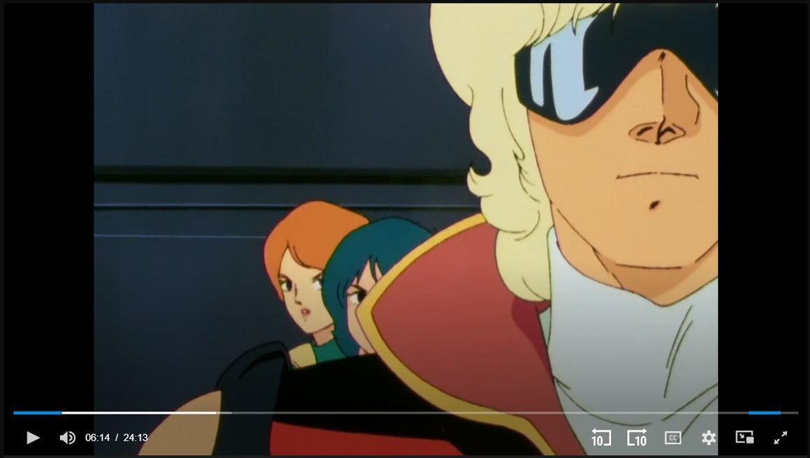 Mobile Suit Zeta Gundam - Quattro, Kamille, and Lecoa  - 2-layer Production Cel