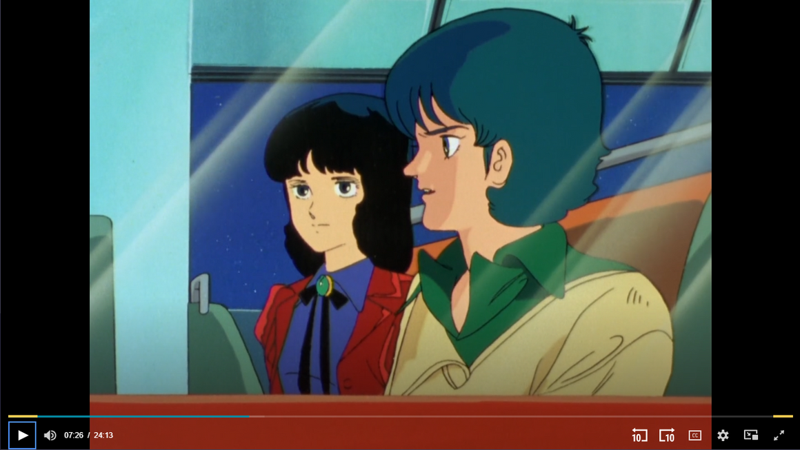 Mobile Suit Zeta Gundam - Kamille, Fa, Shinta, and Qum on the train - Pan-size Key Master Setup w/ Concept