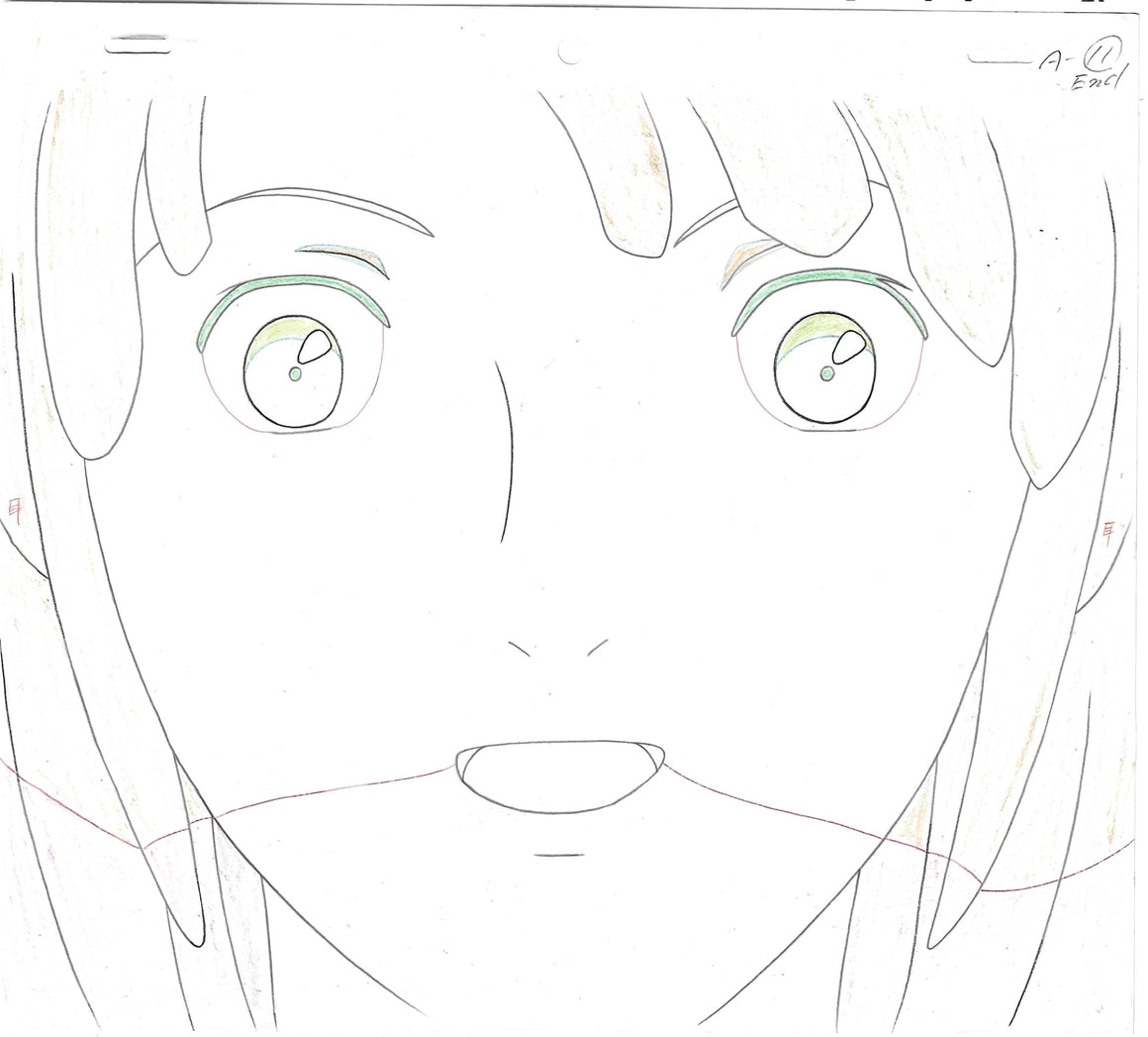 Turn A Gundam - Loran close-up - Key Master Setup w/ Douga
