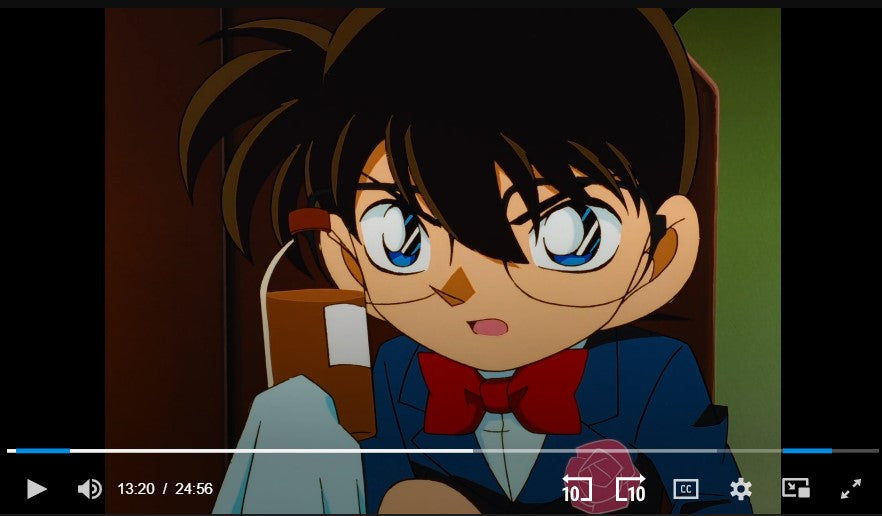 Detective Conan - Edogawa Conan close-up - Key Master Setup w/ Douga