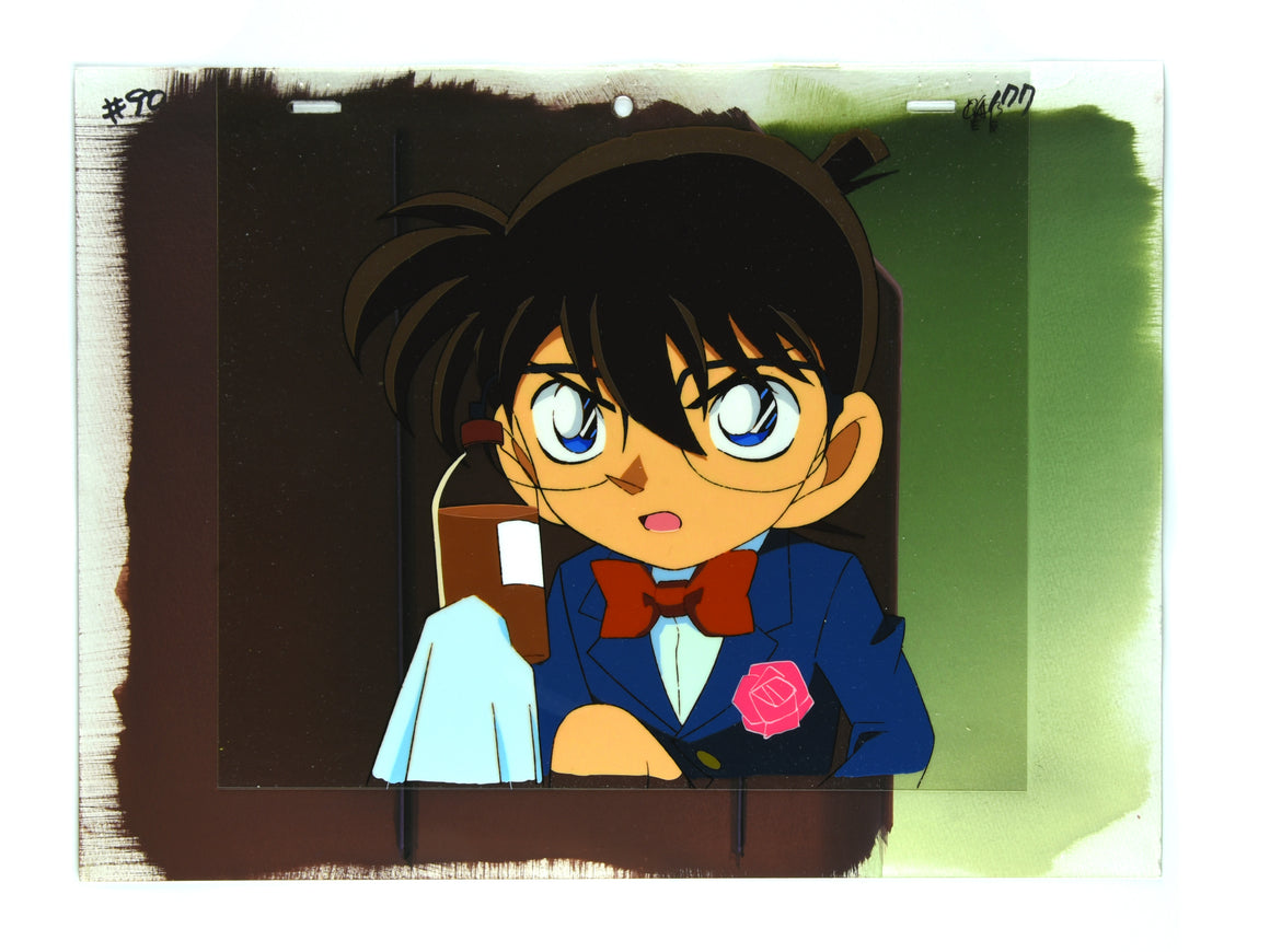 Detective Conan - Edogawa Conan close-up - Key Master Setup w/ Douga