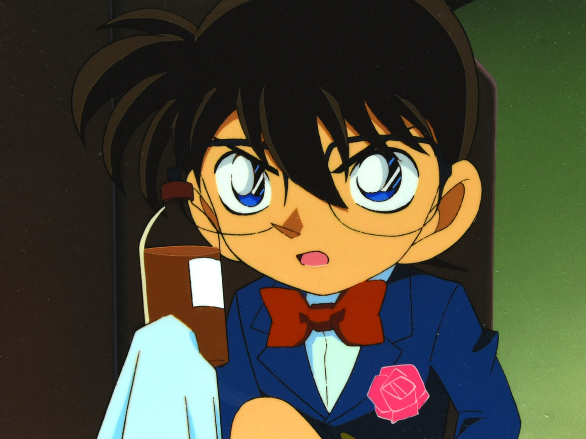 Detective Conan - Edogawa Conan close-up - Key Master Setup w/ Douga