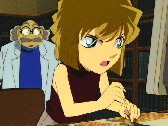 Detective Conan - Haibara Ai from the introductory episode with Dr. Agasa - Key Master Setup