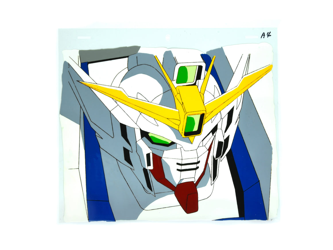 Mobile Suit Gundam Wing - Wing Gundam Zero close-up from Final Episode - Key Master Setup w/ Douga