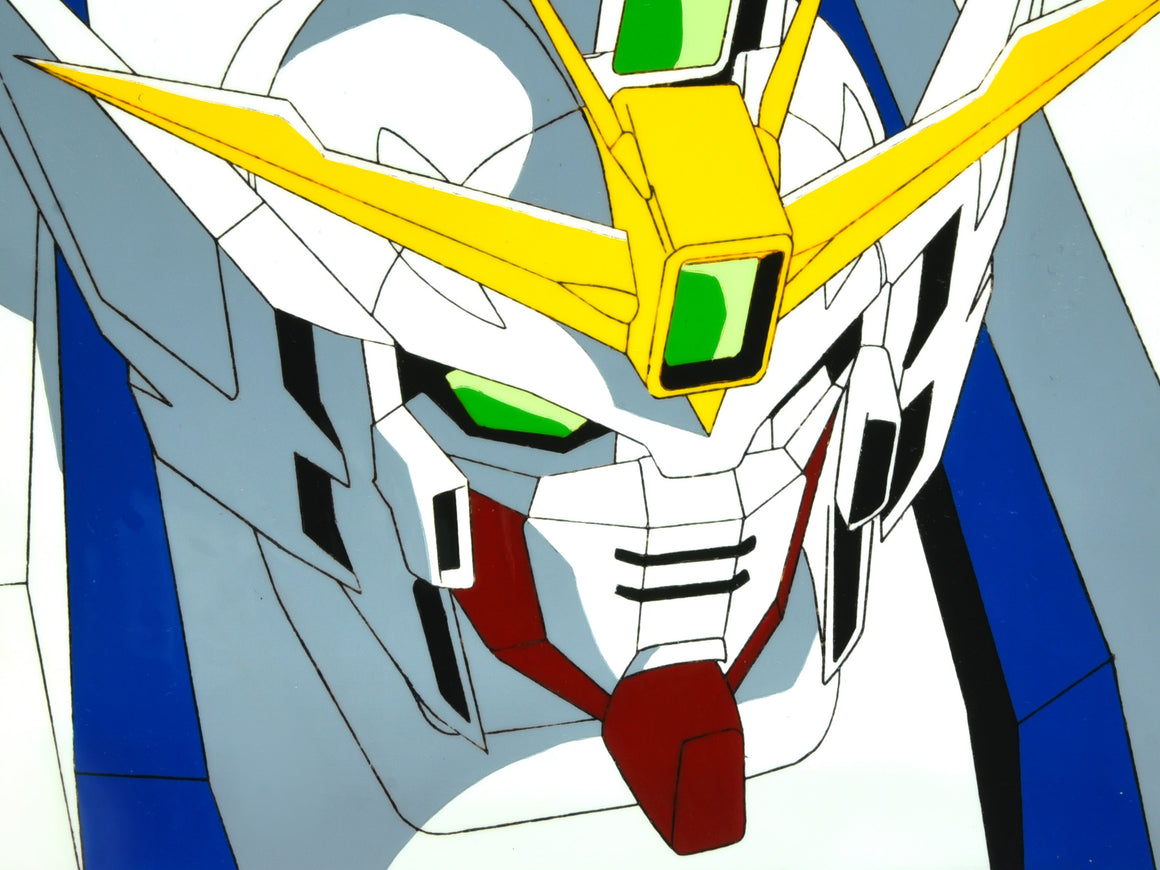 Mobile Suit Gundam Wing - Wing Gundam Zero close-up from Final Episode - Key Master Setup w/ Douga