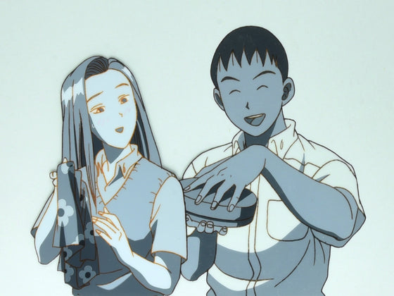 Ping Pong Club - Iwashita and Takeda from ED sequence - 2-layer Production Cel