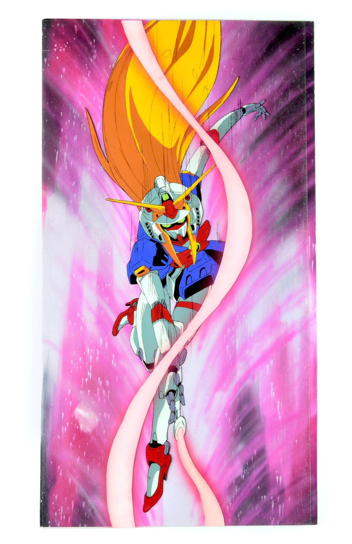 Mobile Fighter G Gundam - Nobel Gundam from Final Episode - Pan-size Key Master Setup w/ Studio Framing