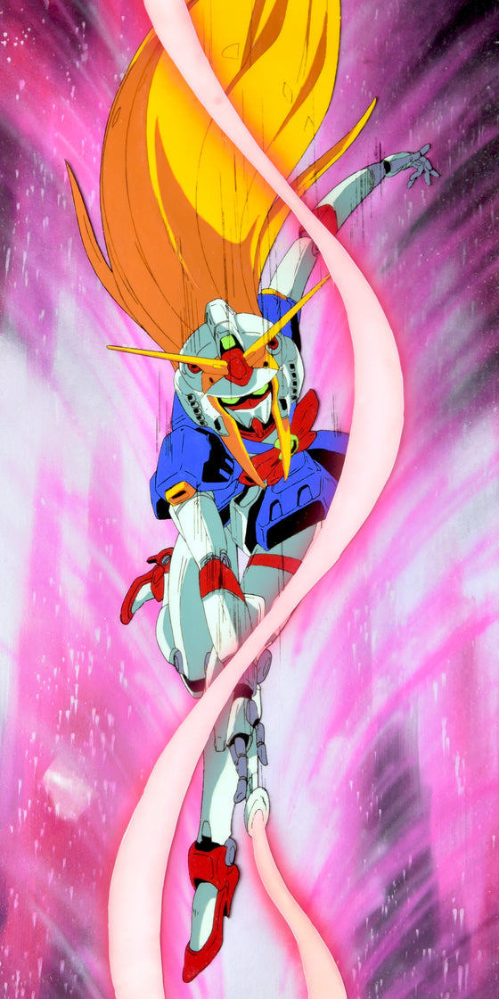 Mobile Fighter G Gundam - Nobel Gundam from Final Episode - Pan-size Key Master Setup w/ Studio Framing