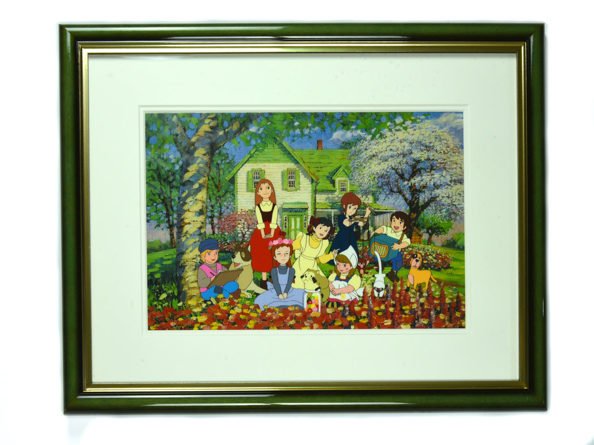 World Masterpiece Theater - "Together with Anne" #4/30 - Framed Limited Edition Cel