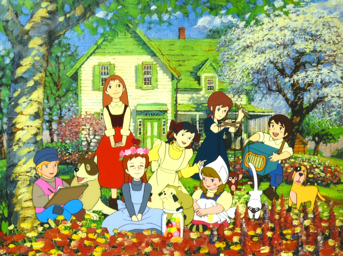 World Masterpiece Theater - "Together with Anne" #4/30 - Framed Limited Edition Cel