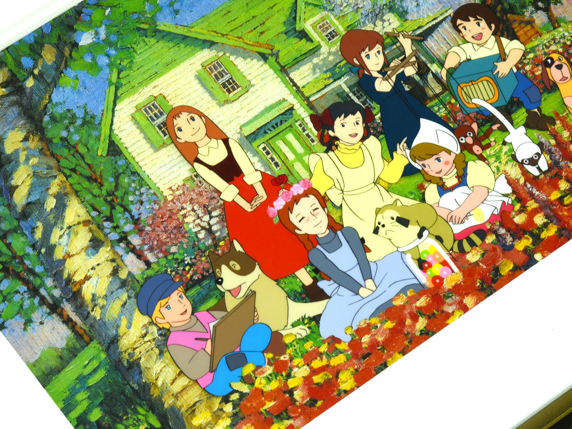 World Masterpiece Theater - "Together with Anne" #4/30 - Framed Limited Edition Cel