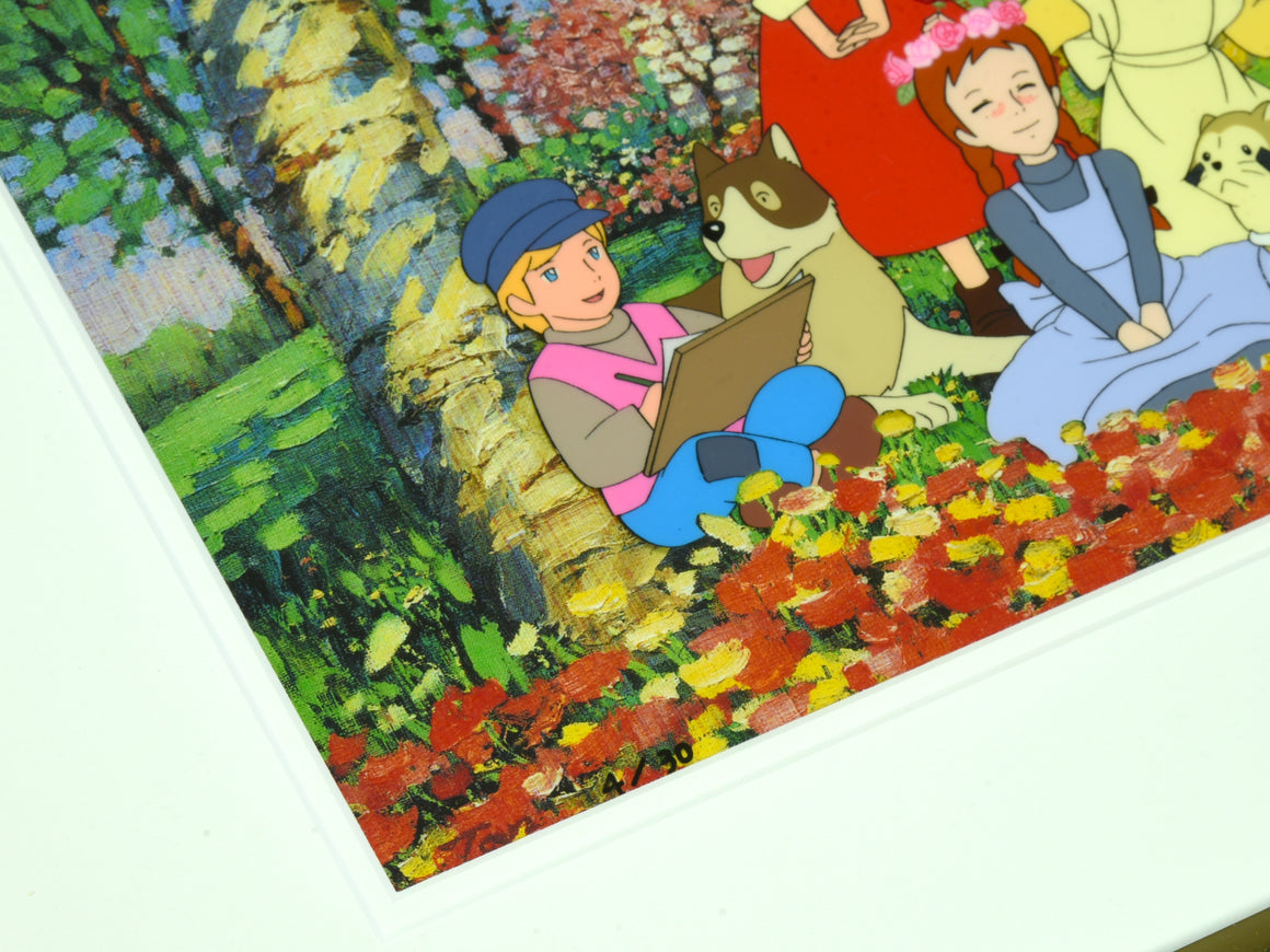 World Masterpiece Theater - "Together with Anne" #4/30 - Framed Limited Edition Cel