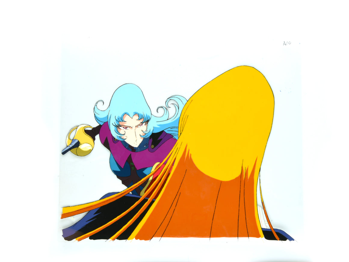 Queen Emeraldas - Queen Baraluda vs Emeraldas - 1-layer Production Cel w/ Douga & Copy Background