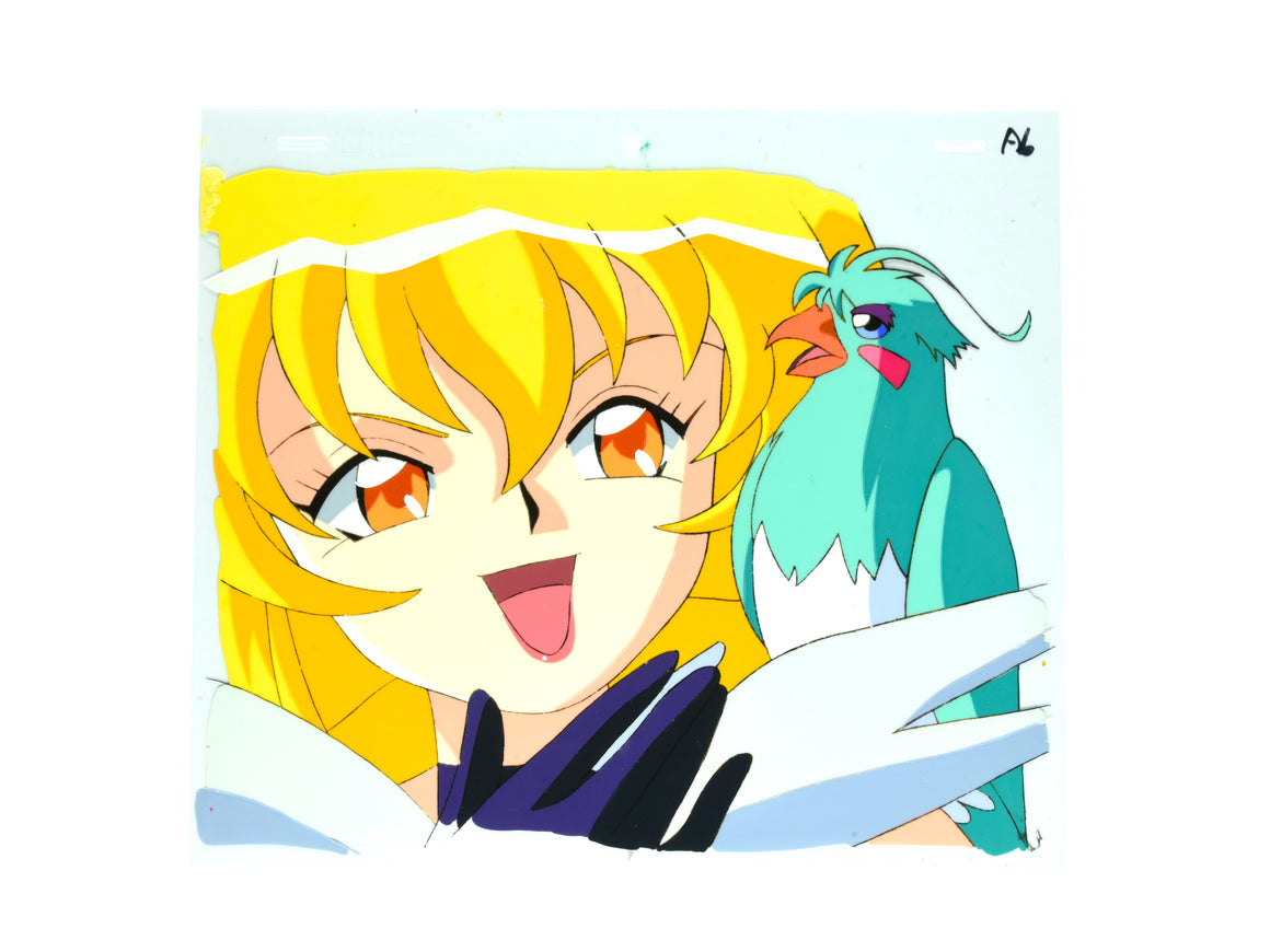 Tenchi Muyo! - Pixy Misa & Rumiya - 1-layer Production Cel & Douga
