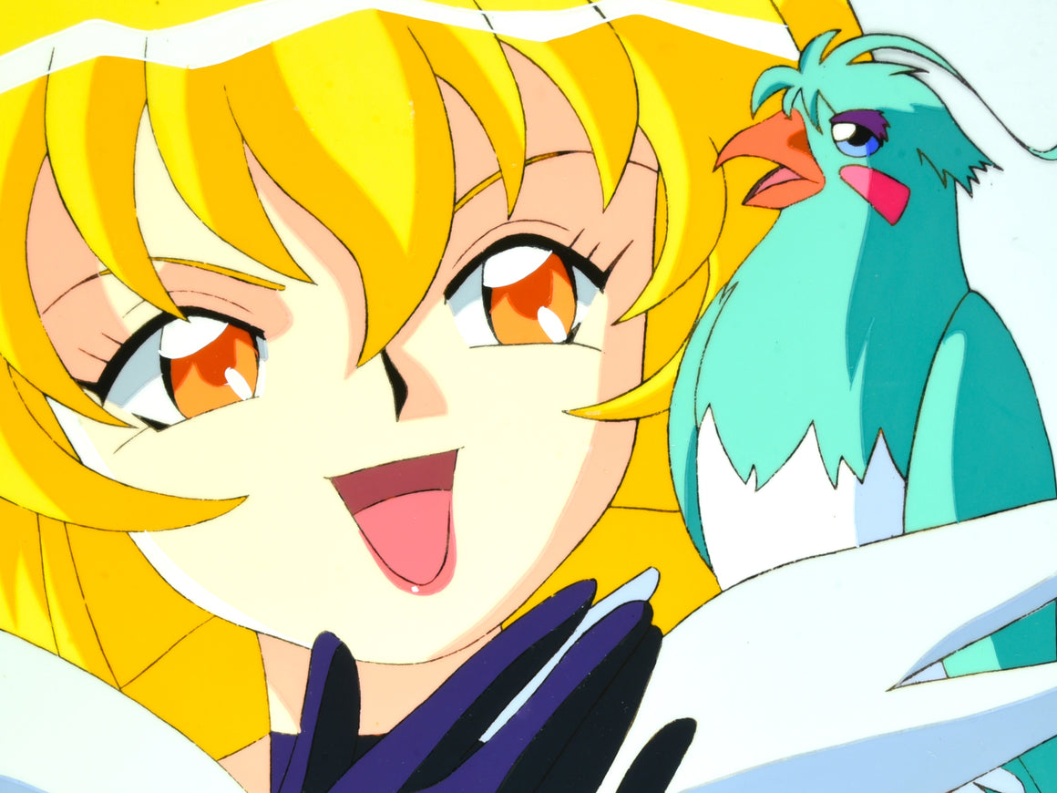 Tenchi Muyo! - Pixy Misa & Rumiya - 1-layer Production Cel & Douga