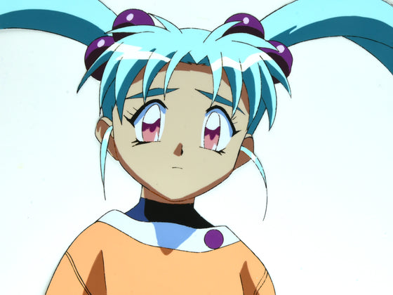 Tenchi Muyo! - Sasami close-up - 1-layer Production Cel