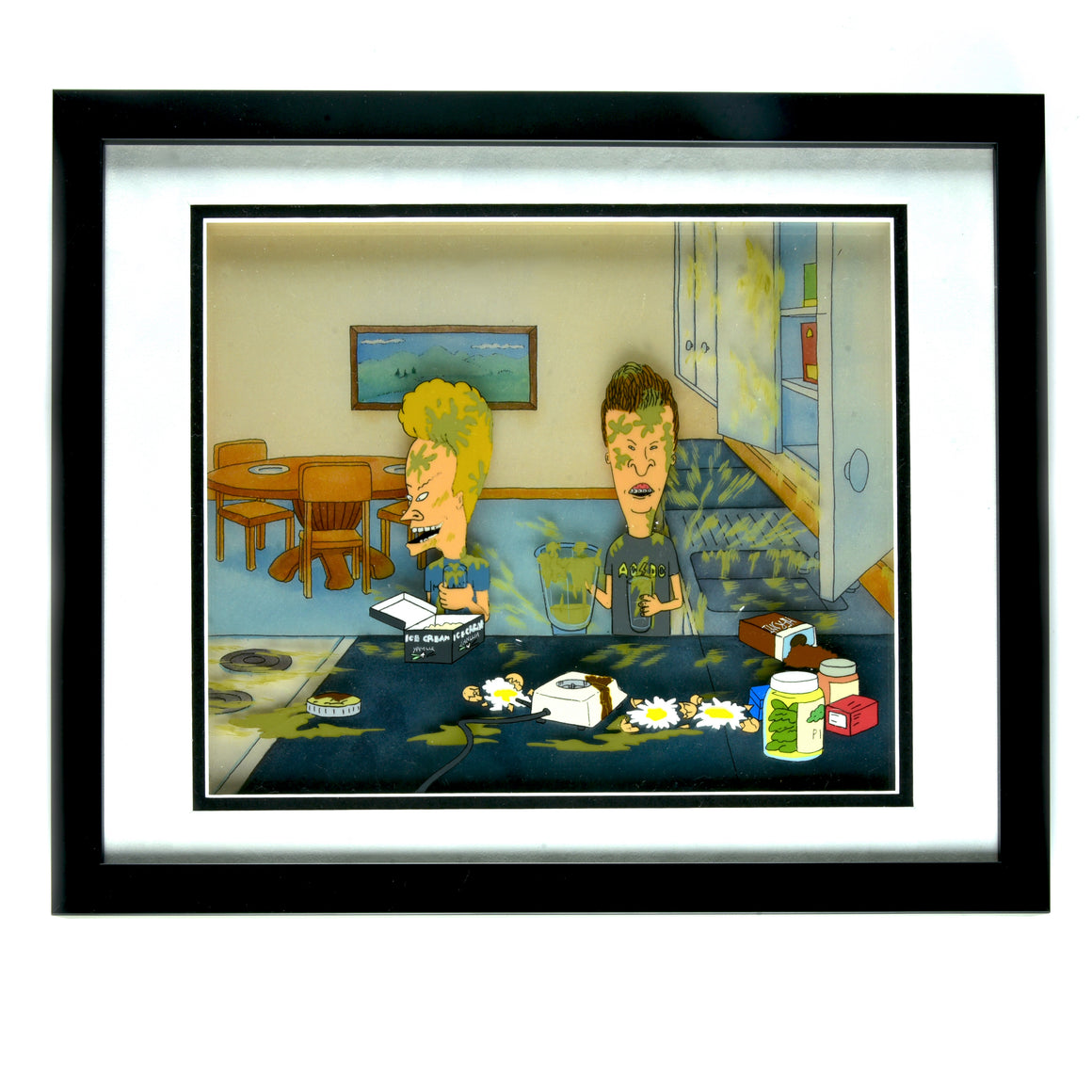 14" x 11" Timeless Archival 3D Anime Cel Frame Kit - 8.5" x 10.5" Opening (Standard US 12-Field Cel Size)