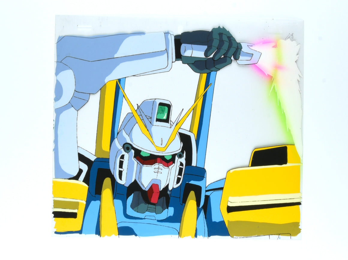 Mobile Suit Victory Gundam - V2 Assault Gundam - 1-layer Production Cel w/ Copy Background