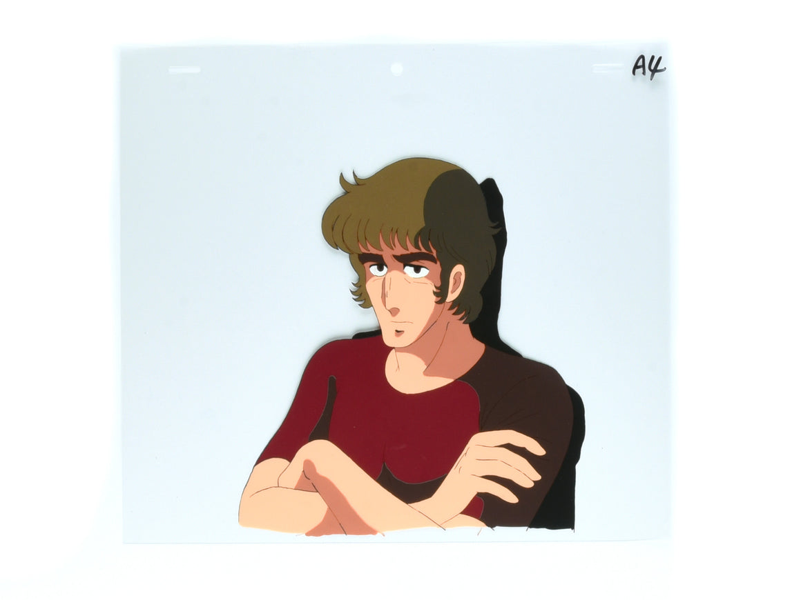 Area 88 - Rocky the Photographer - 1-layer Production Cel w/ Douga