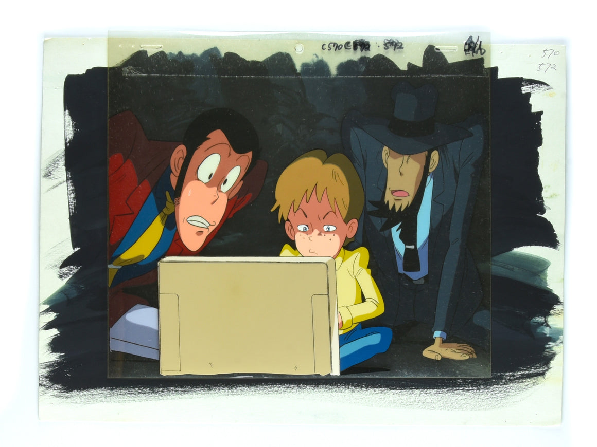 Lupin the Third - Lupin and Jigen with the kid - Key Master Setup w/ Concept
