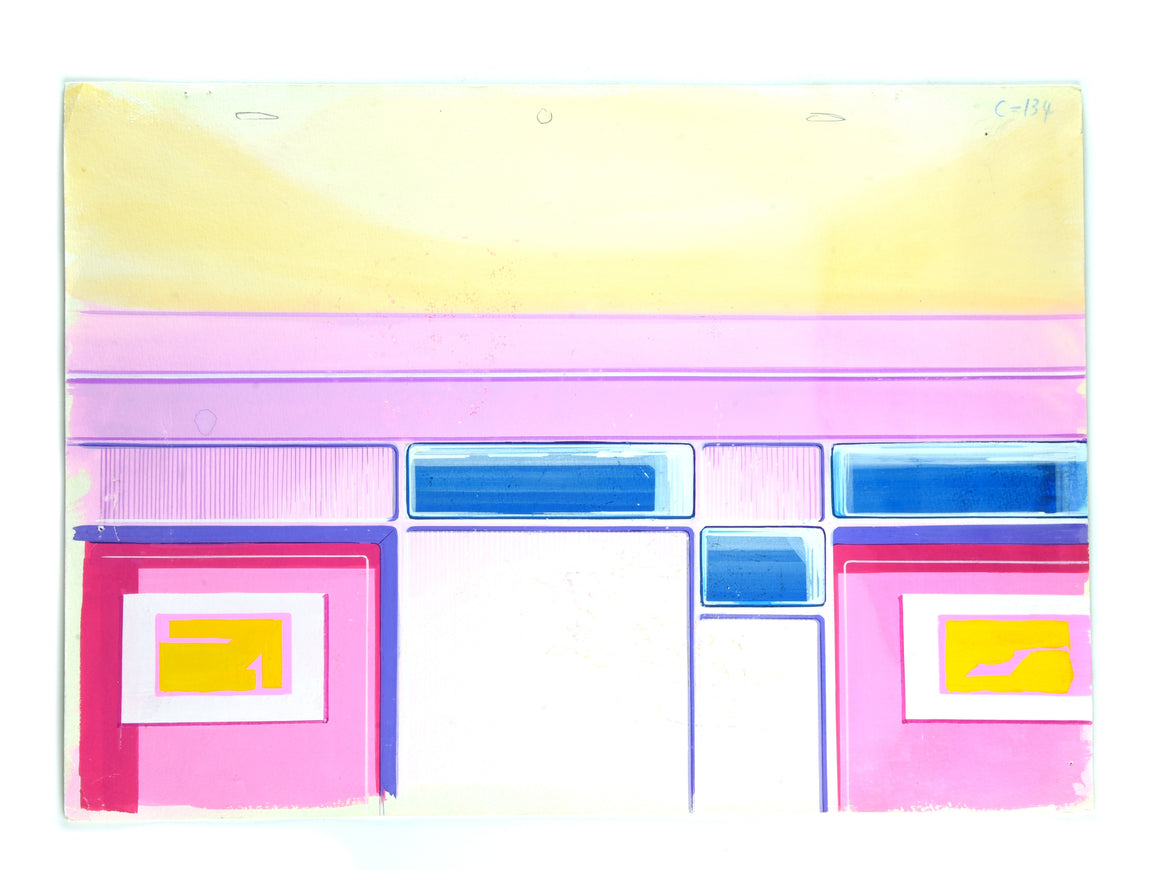 Dirty Pair - Kei and Yuri fighting - 2-layer Key Master Setup