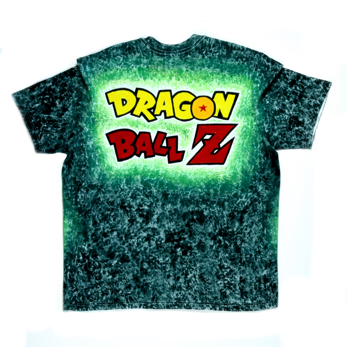 XL - Tie-dyed and Hand-dyed Anime Art T-Shirt - DBZ Frieza #1