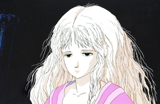 Angel's Egg - The Girl close-up - Movie-size 1-layer Production Cel w/ Copy Background