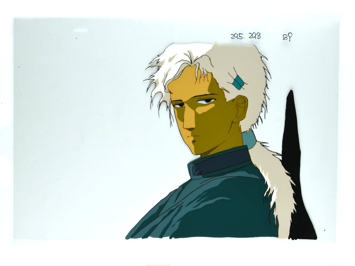 Angel's Egg - The Girl and The Boy - Movie-size 2-layer Production Cel w/ Douga, Copy Background, and CoA