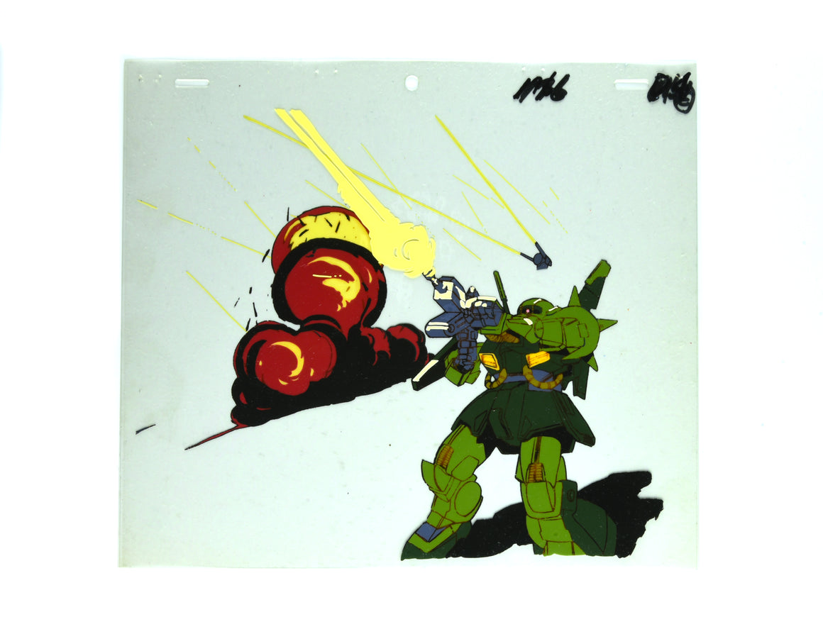 Mobile Suit Zeta Gundam - Hizack with antiair guns - Key Master Setup w/ Concept