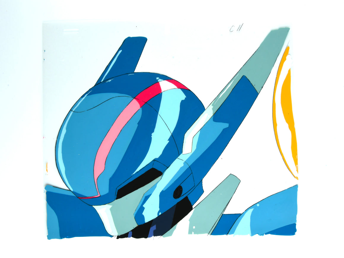 Bubblegum Crisis - Priss close-up - 1-layer Cel w/ Douga