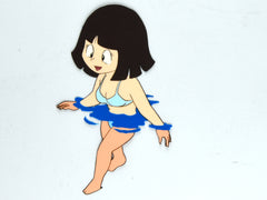Miss Machiko - Hiromi in pool - Timeless Cel Gallery