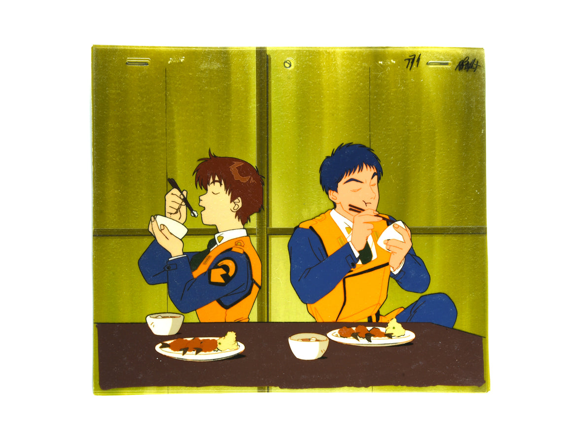 Mobile Police Patlabor - Noa and Asuma giving each other silent treatment - Key Master Setup