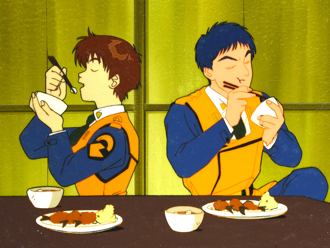 Mobile Police Patlabor - Noa and Asuma giving each other silent treatment - Key Master Setup