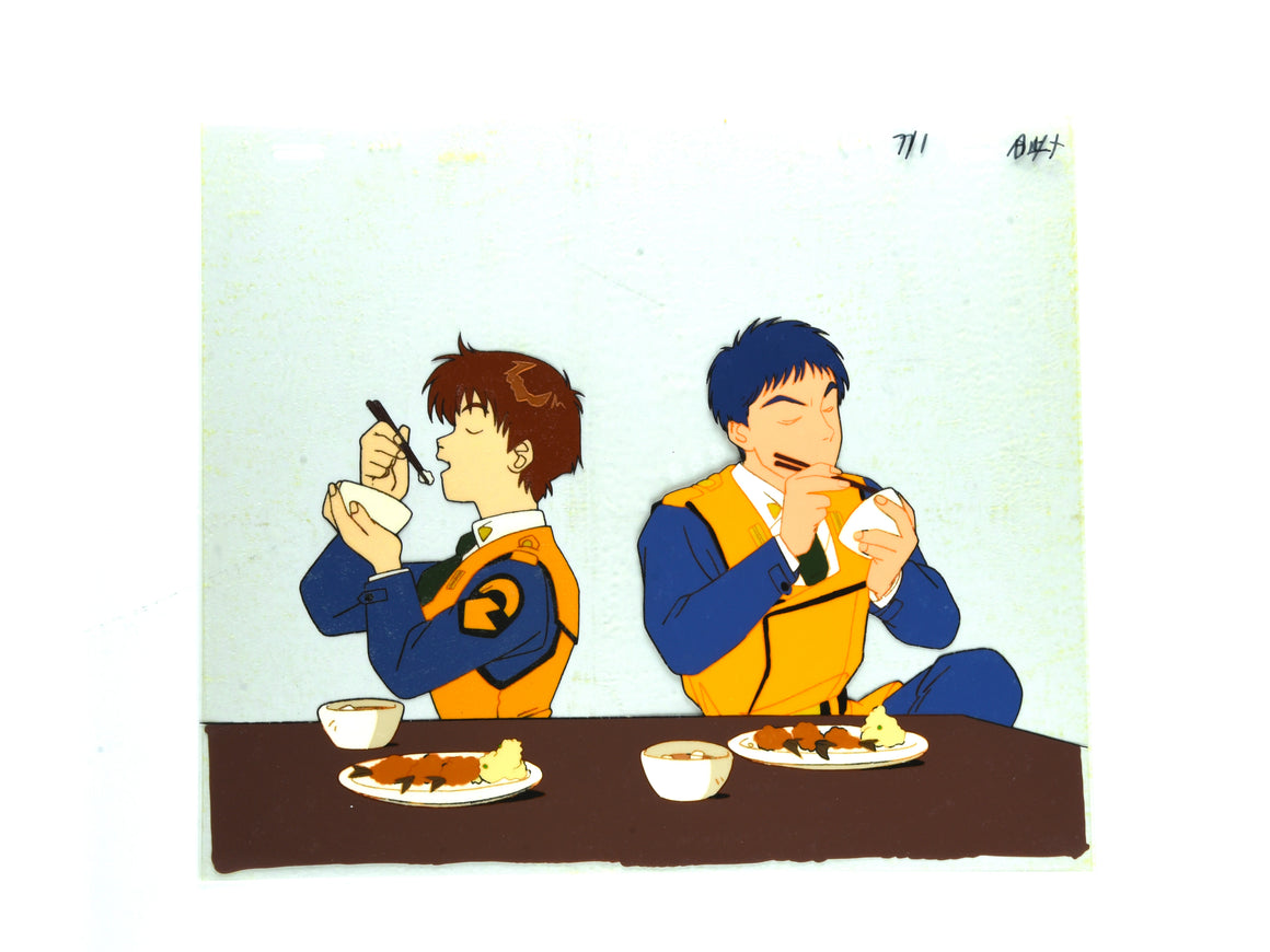 Mobile Police Patlabor - Noa and Asuma giving each other silent treatment - Key Master Setup