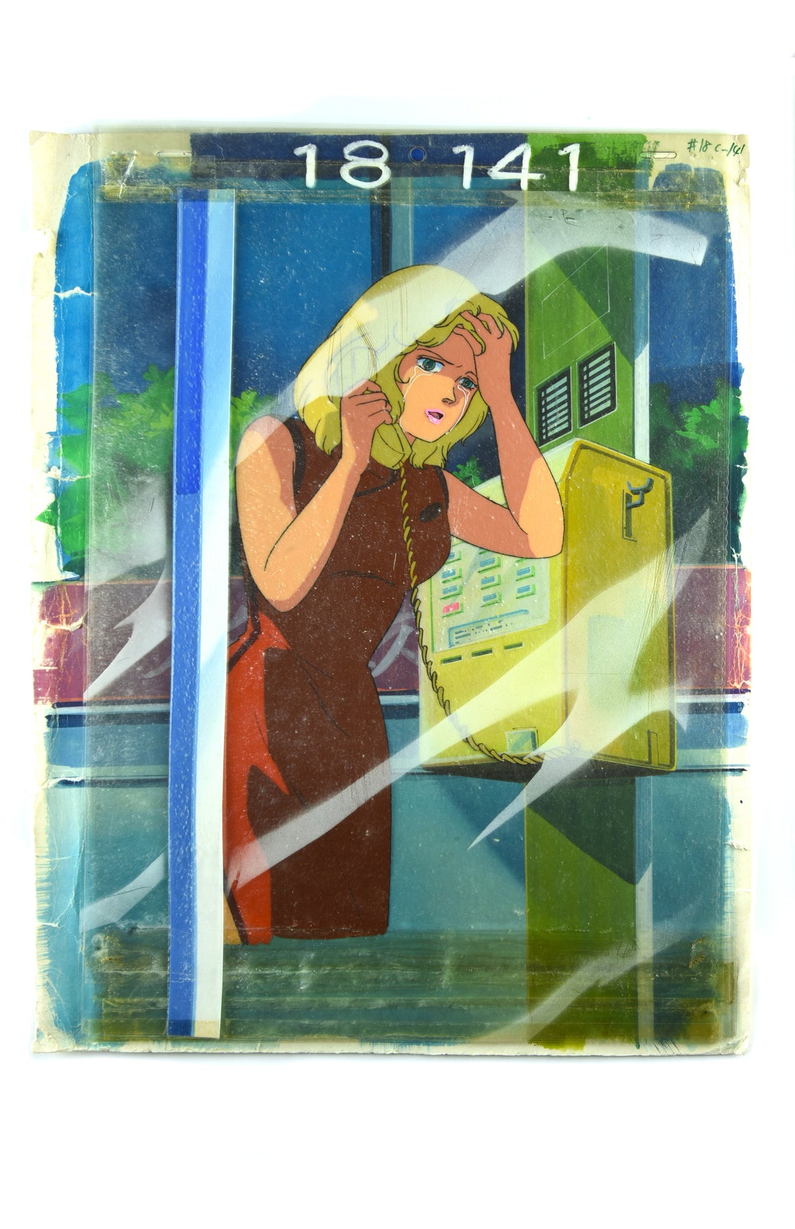 Mobile Suit Zeta Gundam - Beltorchika Irma on a payphone - Pan-size Key Master Setup
