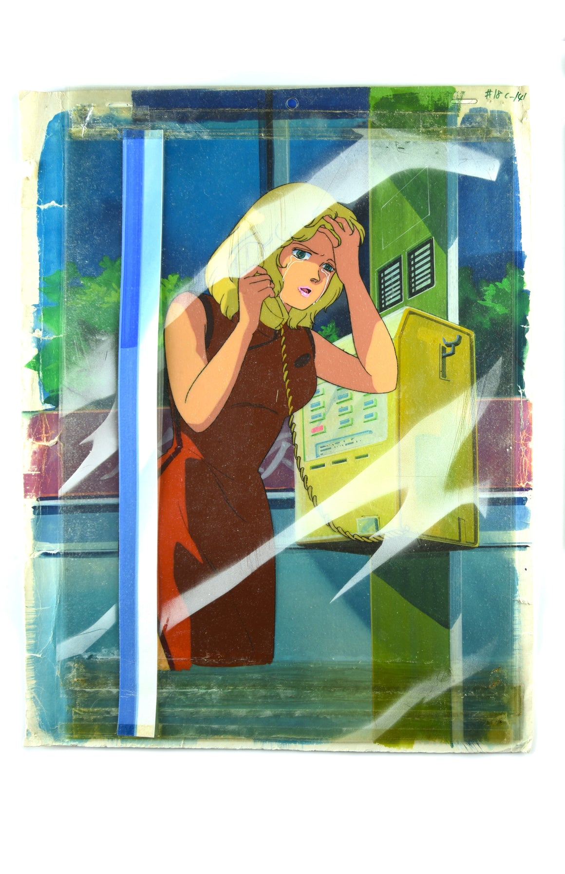 Mobile Suit Zeta Gundam - Beltorchika Irma on a payphone - Pan-size Key Master Setup