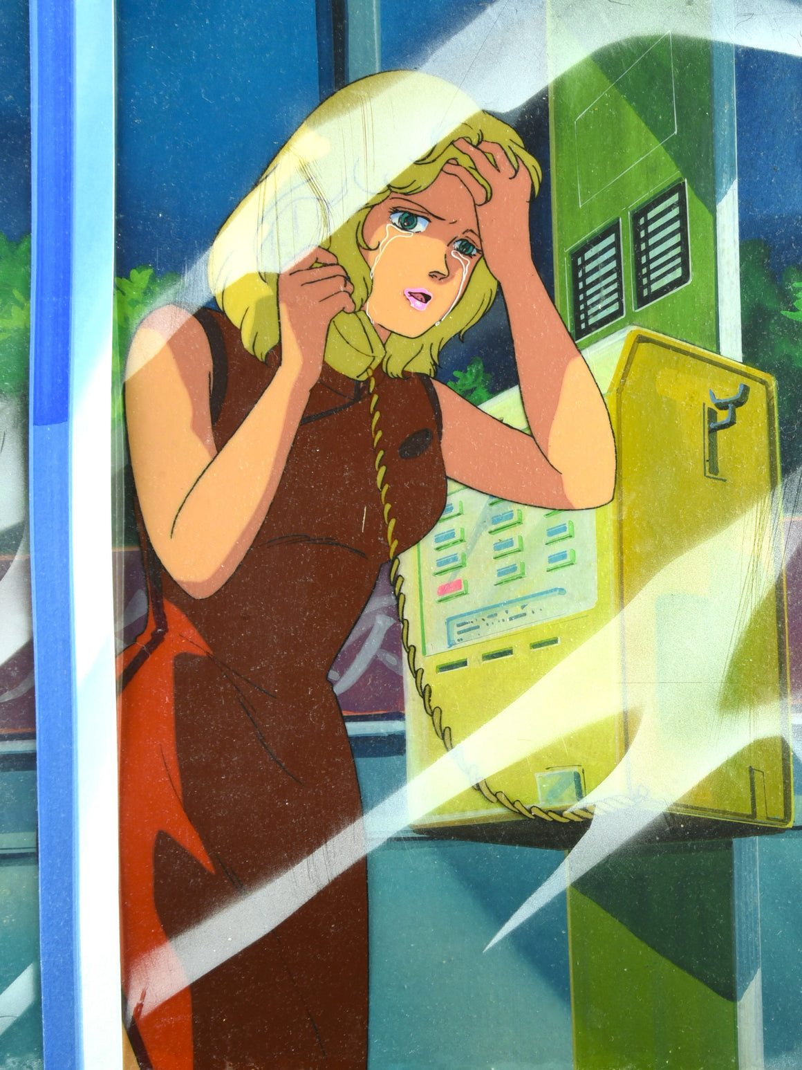 Mobile Suit Zeta Gundam - Beltorchika Irma on a payphone - Pan-size Key Master Setup