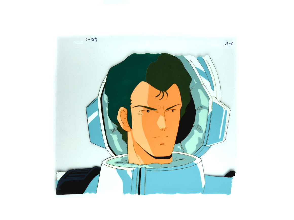 Mobile Suit Gundam ZZ - Bright Noa - 1-layer Production Cel w/ Print Background
