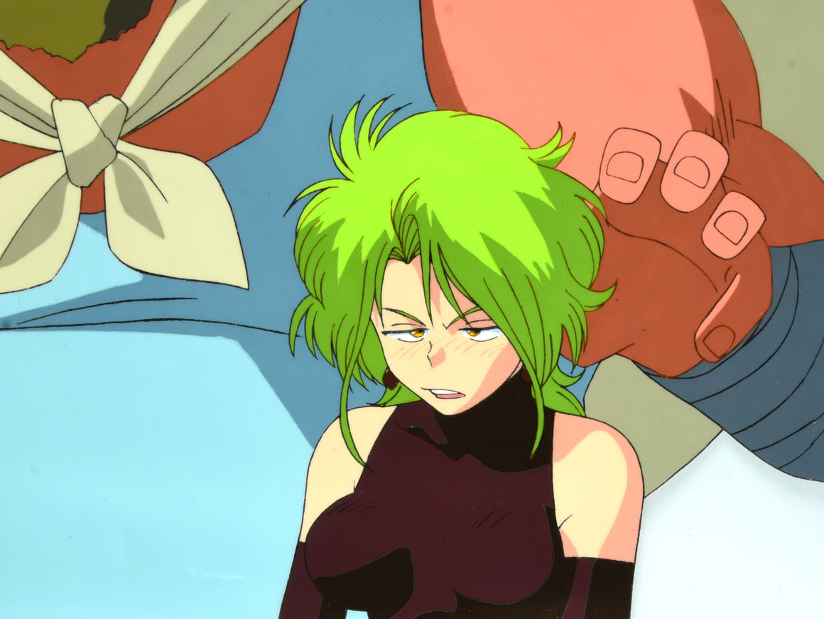 YuYu Hakusho - Kokou and Enki - 1-layer Production Cel w/ Douga