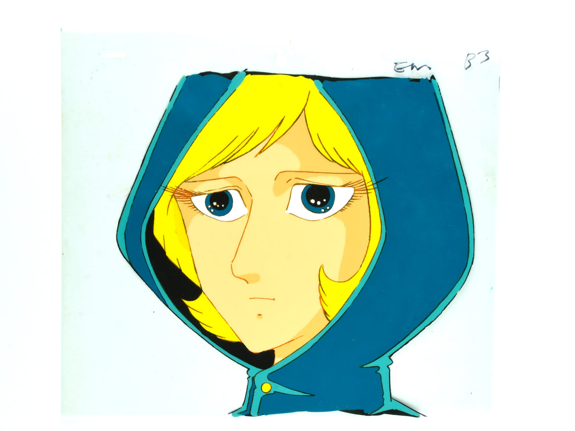 Galaxy Express 999 - Cueflame close-up - 1-layer Production Cel