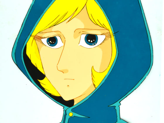 Galaxy Express 999 - Cueflame close-up - 1-layer Production Cel