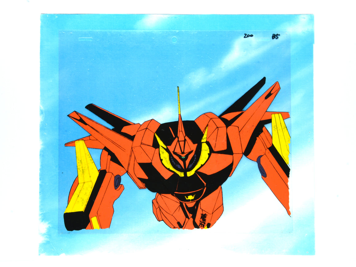 Mobile Suit Gundam ZZ - AMX-107 Bawoo - 1-layer Production Cel w/ Copy Background