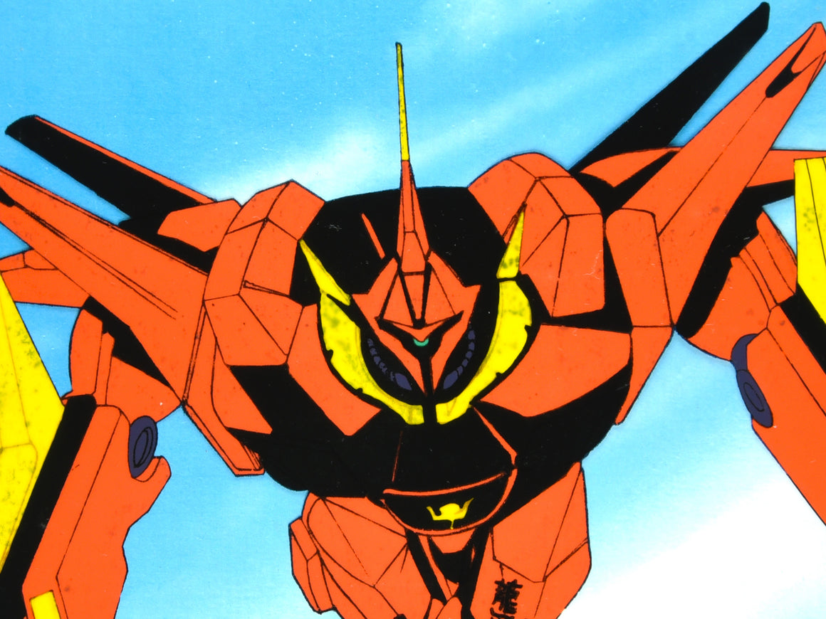 Mobile Suit Gundam ZZ - AMX-107 Bawoo - 1-layer Production Cel w/ Copy Background